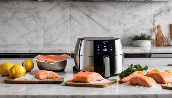 Quelles sont les astuces pour cuire le saumon surgelés au air fryer ?