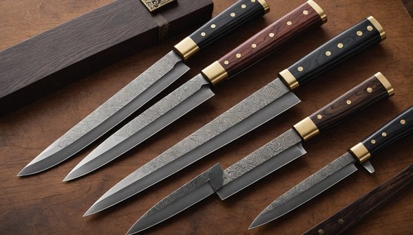Couteaux japonais damas : la fusion du tranchant et du style